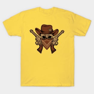 WILD WEST SKULL T-Shirt